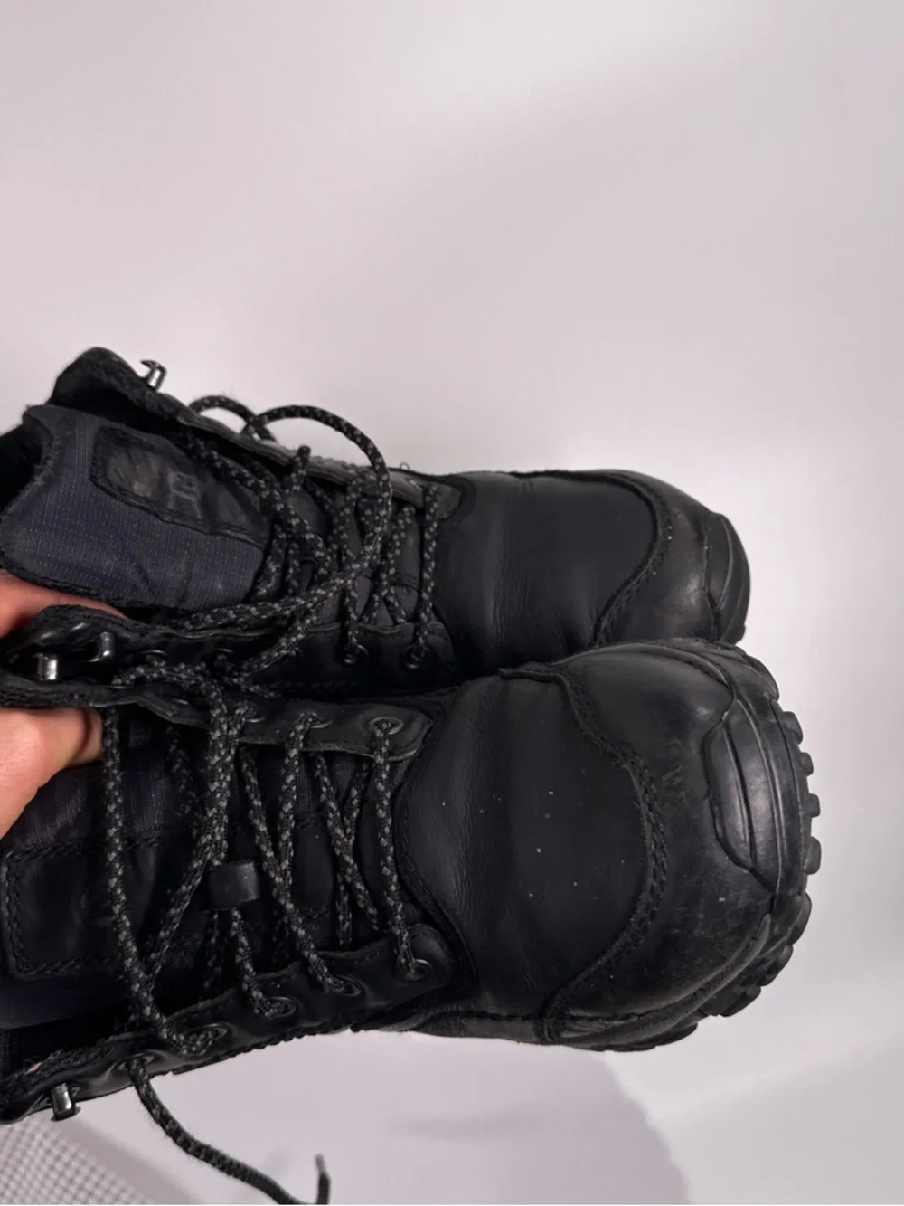Merrell Black Leather Waterproof Hiking Boots l